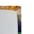 thumbnail image 3 of Ambesonne Autumn Fitted Sheet, Evening Natural Park, Queen Size, Yellow Green, 3 of 3