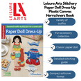 thumbnail image 2 of Leisure Arts Plastic Canvas Paper Doll Dress Up Plastic Canvas Cross Stitch Book, Books And Patterns, Patterns, Books, Crafts, 2 of 7