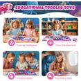 thumbnail image 5 of homicozy Mermaid Magnetic Puzzles for Kids,36pcs Travel Puzzles for Kids Ages 3-8,Girls Puzzle for Improve Intelligence,Toddler Jigsaw Puzzles,Airplane Activities for Kids Birthday Gifts, 5 of 7