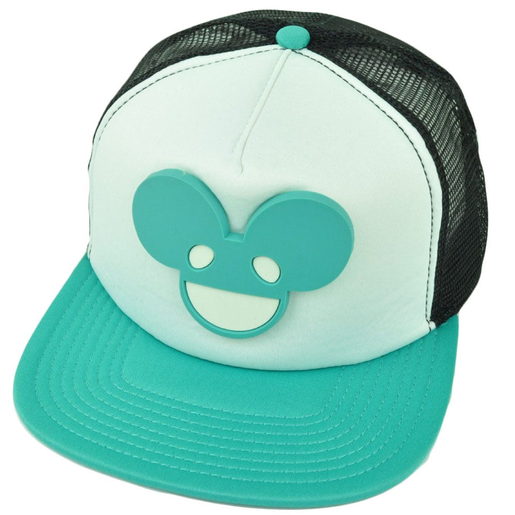 DJ Deadmau5 Dubstep Foam Mesh Mint Green EDM House Rave Music Snapback Hat  Cap
