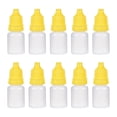 thumbnail image 4 of Uxcell 0.17 oz Empty Small Mouth Squeezable Eye Liquid Dropper Bottle Plastic Yellow 10 pcs, 4 of 6