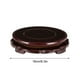 thumbnail image 3 of Maceta de madera giratoria con base circular, para pecera, jarrón, piedra extraña, base decorativa, decoración Base circular de madera giratoria, 3 of 9