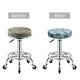 thumbnail image 5 of Balery Cute Hippopotamus Fundas de asiento para taburete de bar redondo de tela de terciopelo ajustables que protegen de arañazos y manchas para sillas de 14 a 17 pulgadas.-12 inch, 5 of 7