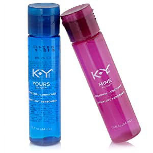 K-Y Yours + Mine Couples Lubricants 3 oz - image 2 of 9