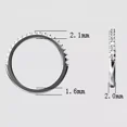 thumbnail image 2 of 14K Gold Diamond Wedding Band made w/ Lab Grown Diamonds, G-Color & VS-SI Clarity - Rose Gold Size 10, 2 of 5