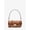 Luggage, variant on Soho Small Signature Logo Convertible Crossbody Bag Brown MK