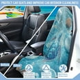 thumbnail image 4 of Binienty Sea Turtle Waterproof Sweat Towel Car Seat Cover for Gym Workout Running Swimming Beach Hiking Anti-Slip Bucket Seat Protector Auto Interior Decor, 4 of 7