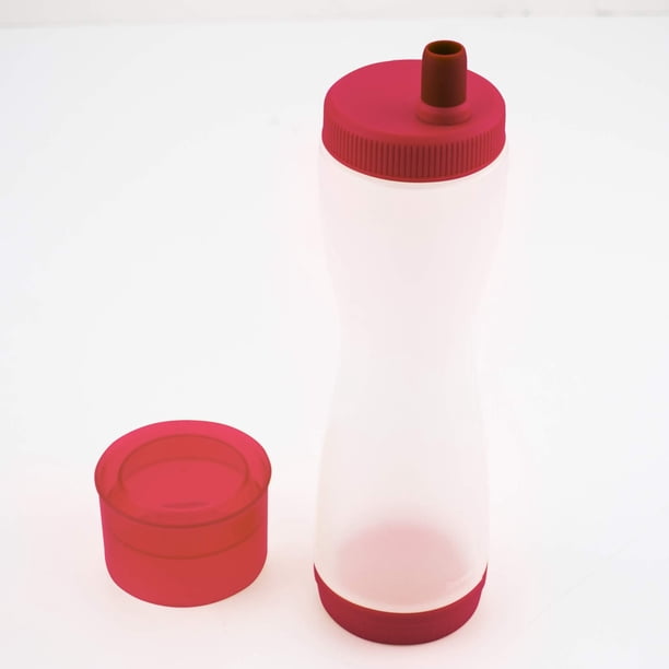 Tovolo - Dispensador de masa de panqueques de capacidad para 3 tazas, botella de masa fácil de quitar con válvula antidesorden para arte de panqueques, Cayena, 3 Taza Tovolo NA