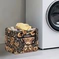 thumbnail image 2 of Yuyamidu Cute Highland Cow Quilted Laundry Basket for Bedroom with Side Pockets Large Capacity Laundry Basket Nursery Organizer Bin for Home Organization, 2 of 6