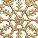thumbnail image 5 of Inteprter 12 piezas de decoración de copos de nieve de Navidad portátiles para interiores y exteriores, decoración para sala de estar, adorno Kits de decoración para fiestas Dorado, 5 of 6