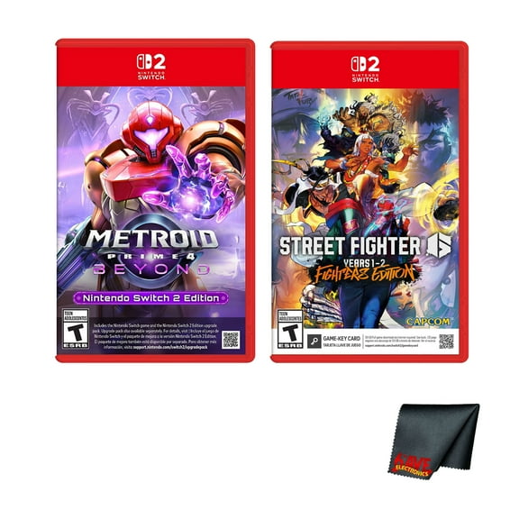 Nintendo Metroid Prime 4: Beyond   STREET FIGHTER 6 Year 1-2 Fighters Edition - For Switch 2