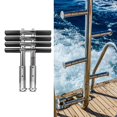 thumbnail image 6 of QccHieUs Telescopic Boat Ladder Extension Ladders Sturdy Strong Stainless Steel Removable 4 Step, 6 of 9