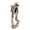 White, variant on Leeye Halloween Green Mummy Vampire Statue, Resin Figurine Ornament for Home Table Shelf Desk Party Decor, 1.57x1.34x3.43in, 0.08 lb
