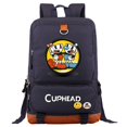 thumbnail image 1 of Mochila Cuphead Game Mugman para niñas y niños, mochila escolar de gran capacidad para ordenador portátil, mochila multifunción impermeable03 Deng Xun unisex, 1 of 2
