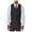 Grey - charcoal, variant on Perry Ellis Mens Slim Fit Neat Five Button Vest, Grey, Medium (Regular)