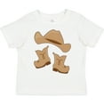 thumbnail image 3 of Inktastic Western Style Boy Boots Boys or Girls Toddler T-Shirt, 3 of 5