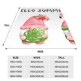 thumbnail image 3 of Fuzoiu Hello Summer Gnome Print Ultra-Soft Micro Fleece Blanket,All Seasons Flannel Throw, Lightweight Blanket for Bed, Sofa, Couch, Movie Night, Camping, and Travel-60"x50", 3 of 7