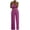 Hot Pink, variant on Womens Casual Solid Color Two Pearl Strap Sweetheart V Neck High Waist Tube Jumpsuit Pants Summer Dressy Rompers, Comfortable, Versatile, Multiple Sizes