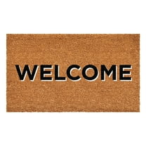 Calloway Mills 112062436 Retro Block Welcome Doormat 24" x 36"