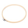 thumbnail image 5 of FUEENIRVA 6pcs Khaki Hand Embroidery Hoops Set for Crafting and Needlework Enthusiasts, 5 of 8