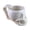White, variant on Halloween Skull Ceramic Mug With Skeleton Handle 13 Oz Vintage Distressed Coffee Cup Gift For Skull Lovers Black