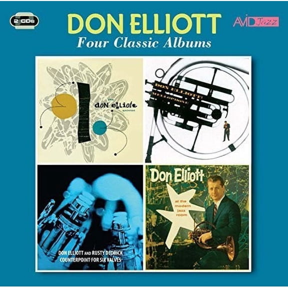 Don Elliot - 4 LPS - Quintet / Mellophone / Counterpoint for - Music & Performance - CD