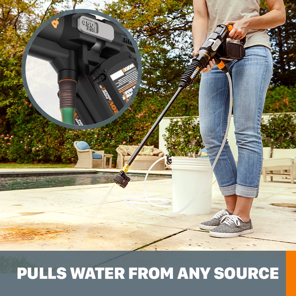 WORX 40V Power Share Hydroshot Portable Power Cleaner Bare