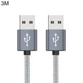 thumbnail image 2 of 0.25/0.5/1.5/3/2m USB2.0 Male to Male USB Cable High Speed Data Transfer Cord, 2 of 8