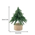 thumbnail image 3 of Moocorvic Christmas Brush Trees Christmas, Christmas Ornaments Mini Miniature Christmas Tree Decor for Christmas Yard Decoration Home Indoor Outdoor Garden Lawn, 3 of 5