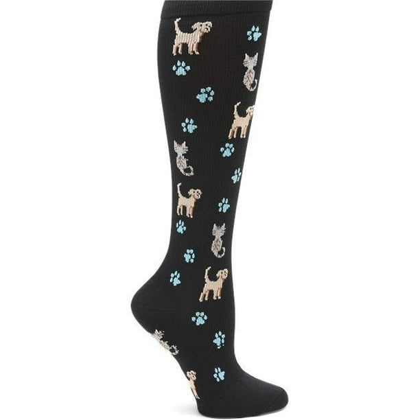 Nurse Mates Mild Compression Socks 1214 mmHg Wide Calf