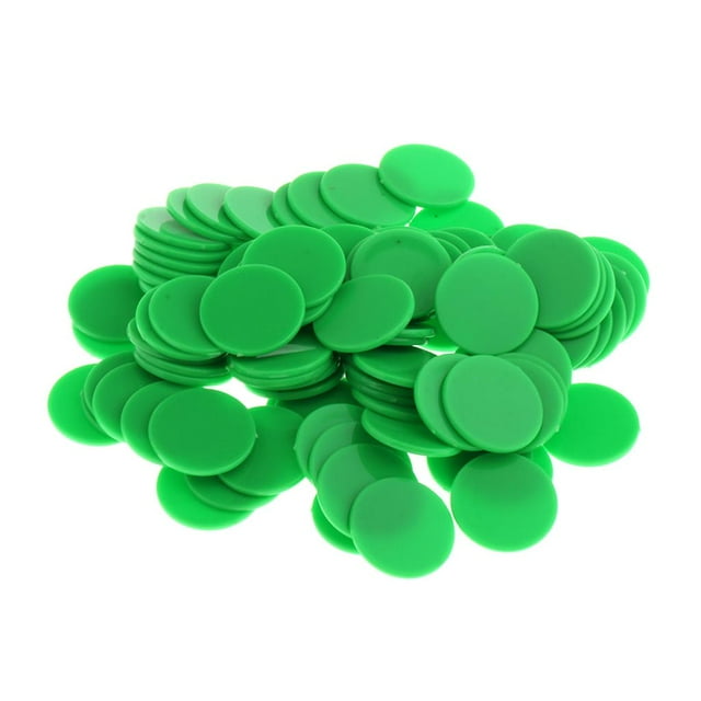 de 100 Monedas de Plástico , de , Monedas , Favores Yotijar fichas de bingo