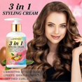 thumbnail image 3 of 3-In-1 Styling Cream for Flyaways - Anti-Frizz Cream to Define All Hair Types & Textures - Add Shine and Smoothness with Brush, 3 of 4
