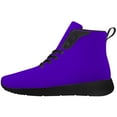 thumbnail image 3 of Aidianart Womens Purple High Top Shoes High Top Sneakers Size 8.5, 3 of 5