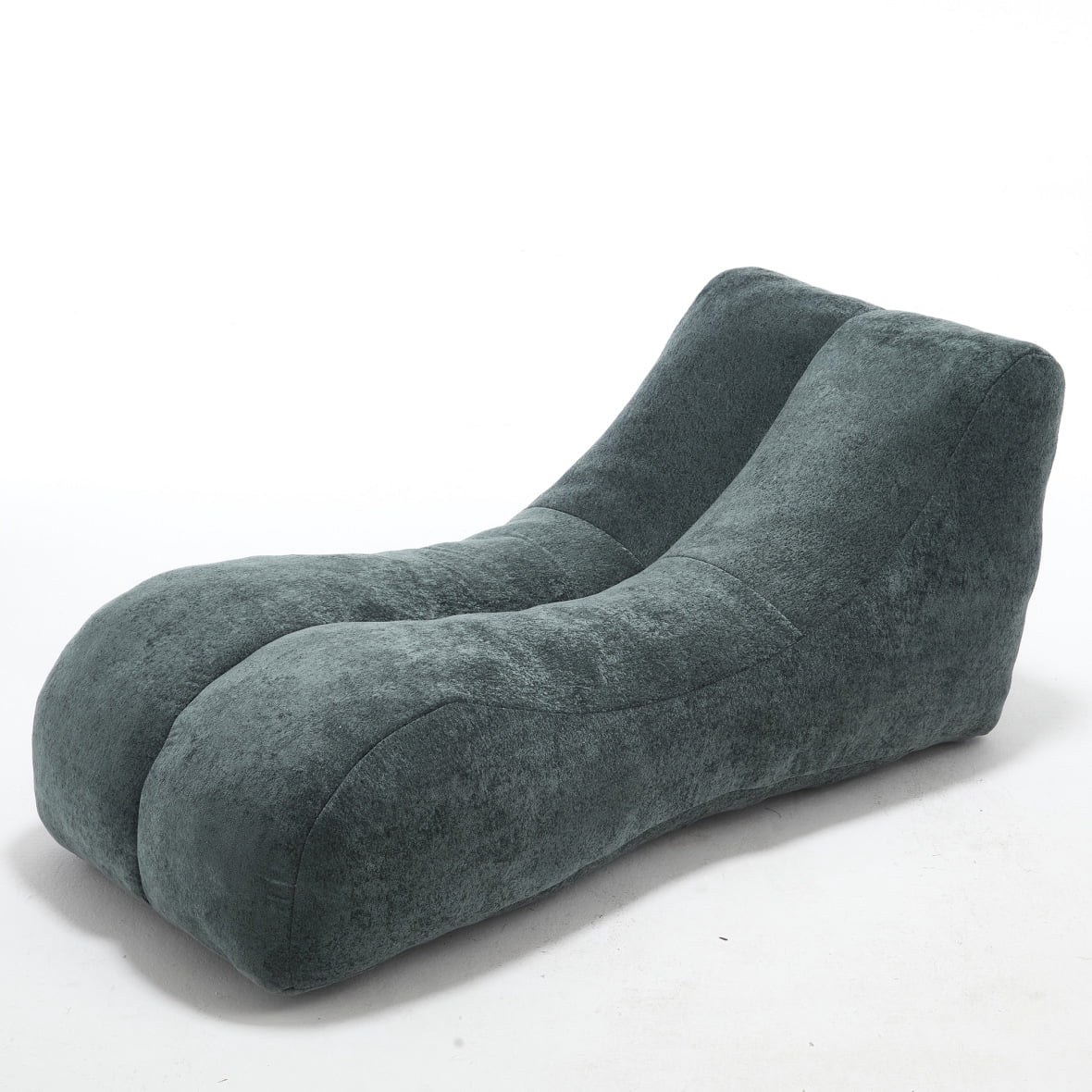 Creative Bean Bag Chair, Oversize Bean Bag Chair for Adults, Foam Filling Bean Bag Sofa, Oversize Bean Bag Chair for Adults, Comfy Bean Bag Couch, Light Blue