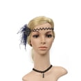 thumbnail image 2 of Diadema vintage para mujeres Zulema Artificiales Fascinator, 2 of 8