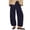Navy, variant on Women's Balloon Cuffed Sweatpants Casual Jogger Pants with Pockets Black M