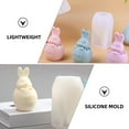 thumbnail image 3 of HOOWIFFY Silicone Bunny Shaped Mold for DIY Scented Candles and Multifunctional Use, 3 of 8