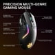 thumbnail image 4 of SteelSeries Rival 5 Mouse para juegos con iluminación RGB PrismSync y 9 botones programables Negro (Reacondicionado), 4 of 5