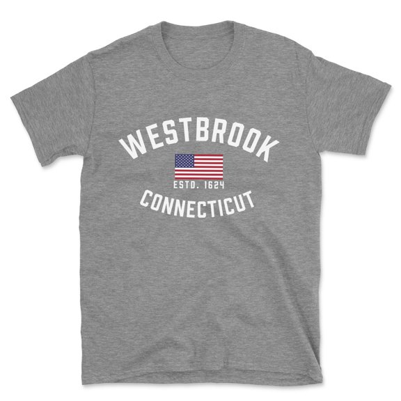 Westbrook Connecticut Patriot Men's Cotton T-Shirt