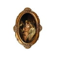 thumbnail image 2 of Oval Polyresin Picture Display Frame 34Cmx21cm Photo, Wall rectangle Antique Photo Frames Mounting, 2 of 9