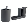 thumbnail image 2 of Kit de Baño Ambient 21 para el Cuidado de la Piel Colección Serene Set Completo de Plástico 4 Piezas Gris Plomo, 2 of 8