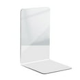 thumbnail image 1 of Modern Home Decor, Transparent L Shaped PS Bookends Large Stylish Easy To Use for Organizing Your Books, 1 of 8