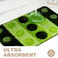 thumbnail image 5 of Alfombras flocadas de doble capa, dormitorio doméstico, baño, alfombras antideslizantes absorbentes, 5 of 5
