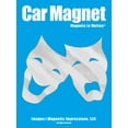 thumbnail image 1 of Magnets in Motion Comedy Tragedy Mask Car Magnet Chrome, 1 of 4