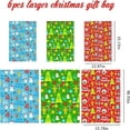 thumbnail image 4 of GuassLee 6 Pack Giant Christmas Gift Bags - Xmas Jumbo Presents Bags with Gift Tag Cards for Christmas Huge Gifts Decorations, Holiday Gift Giving, 4 of 5