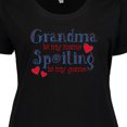 thumbnail image 4 of Inktastic Spoiling Grandma Women's Plus Size T-Shirt, 4 of 5