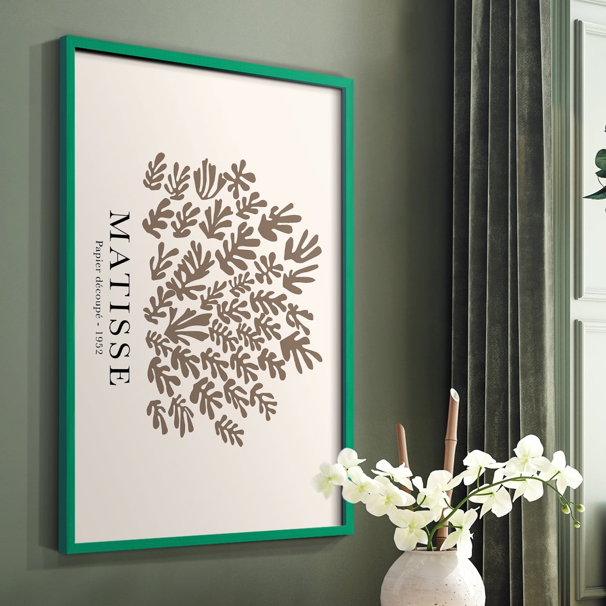 Matisse CCLII in Solid Wood 8 x 10 Framed Print