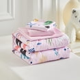 thumbnail image 4 of Juego de Ropa de Cama para Niños Pequeños Joyreap Tema Océano Rosado 4 Piezas, 4 of 6