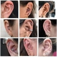 thumbnail image 4 of QQTDFG 16G Labret Lip Stud Piercing Internally Threaded Ear Piercing Monroe Piercing-Style I, 4 of 9