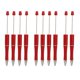 thumbnail image 5 of 10 bolígrafos con cuentas para oficina, suministros de escritura, bolígrafos novedosos para graduación. rojo, 5 of 9
